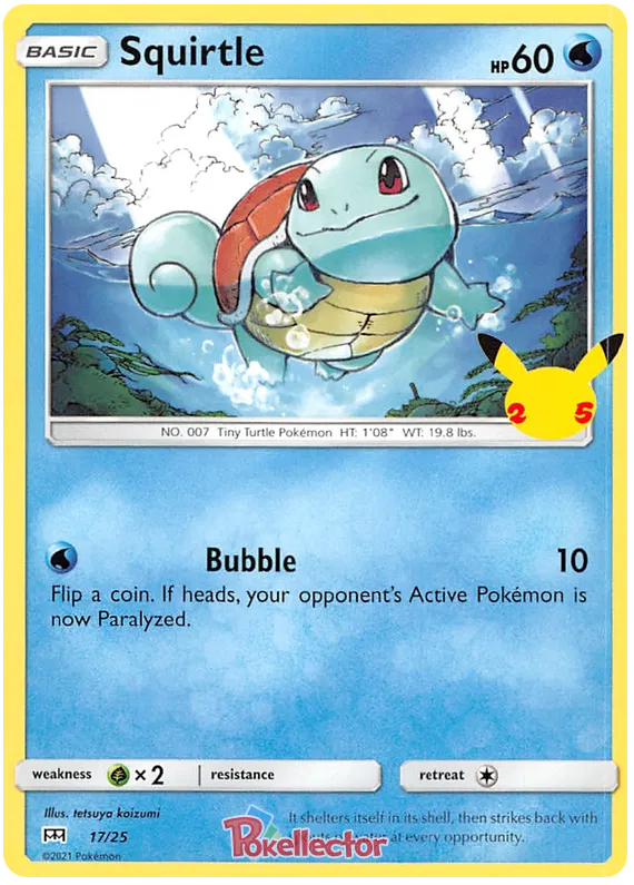 Squirtle - McDonald's 25th Anniversary #17