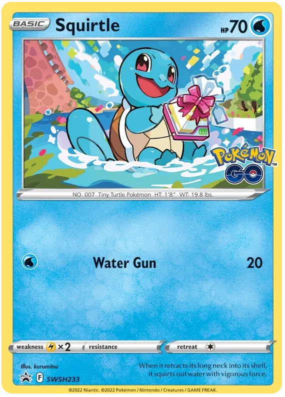 Squirtle - Sword & Shield Promos #233