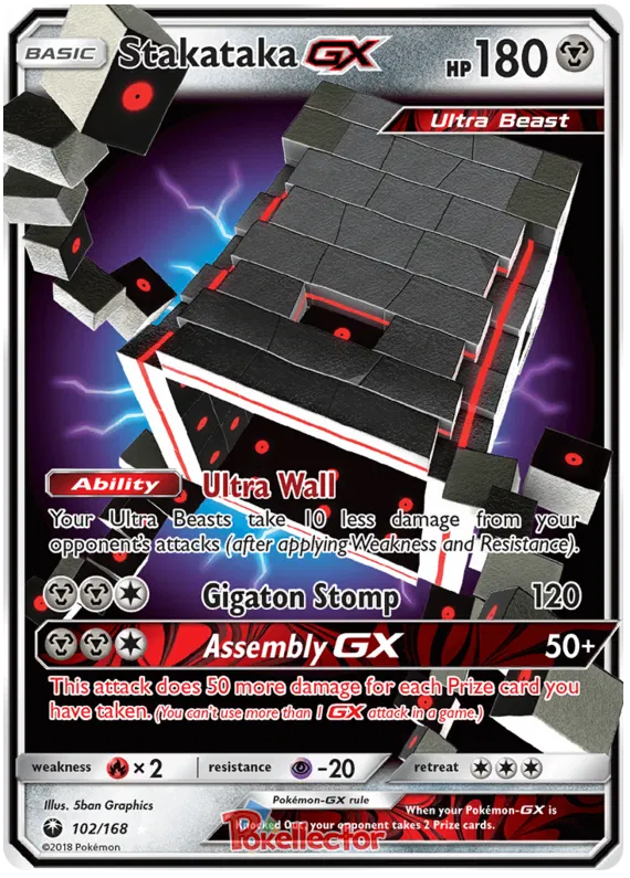 Stakataka GX - Celestial Storm #102