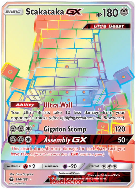 Stakataka GX - Celestial Storm #176