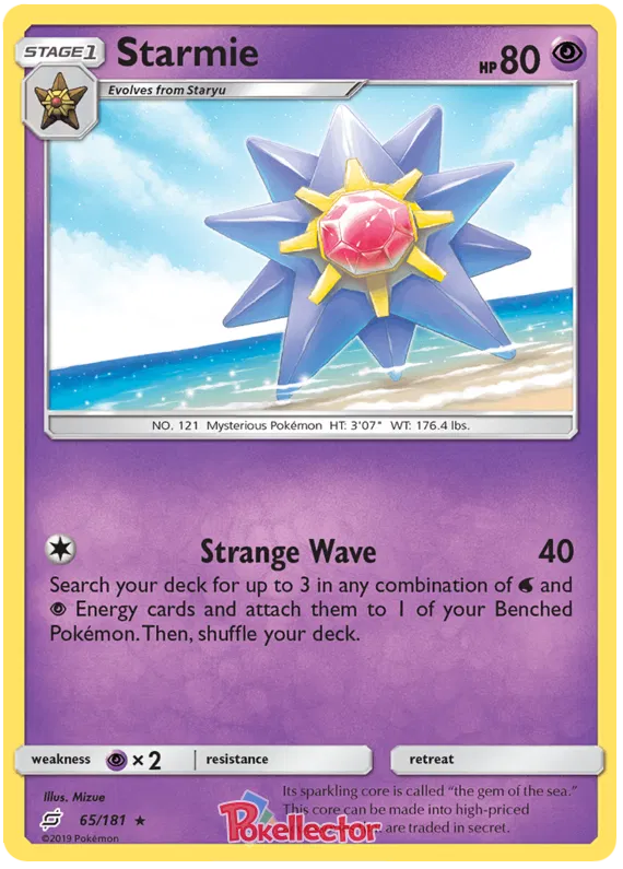 Starmie - Team Up #65