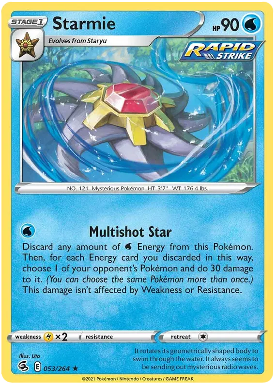 Starmie - Fusion Strike #53