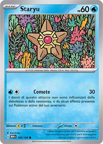 Staryu - Scarlatto & Violetto - 151 #120