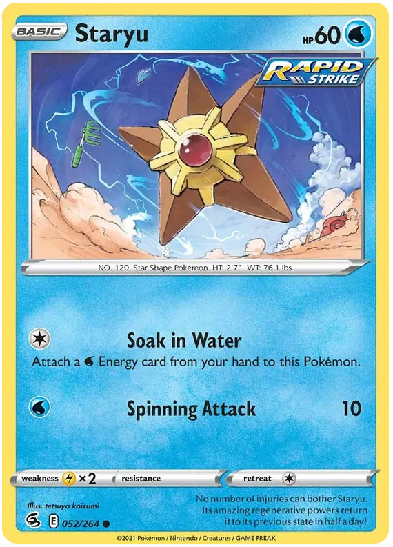 Staryu - Fusion Strike #52