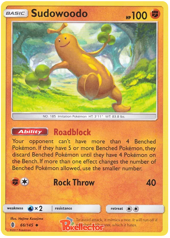 Sudowoodo - Guardians Rising #66