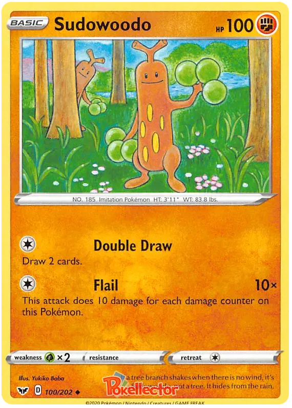 Sudowoodo - Sword & Shield #100