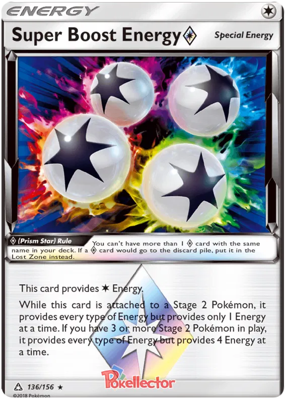 Super Boost Energy Prism Star - Ultra Prism #136