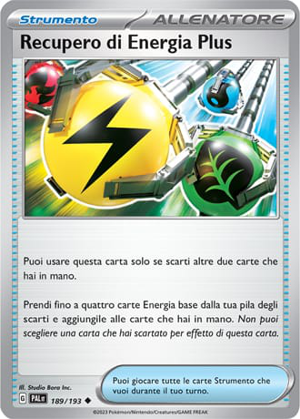 Superior Energy Retrieval - Evoluzioni A Paldea	 #189