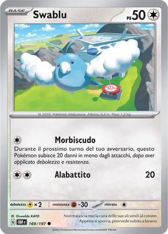 Swablu - Ossidiana Infuocata #169