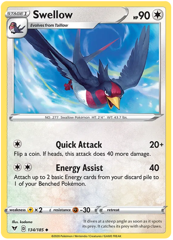 Swellow - Vivid Voltage #134