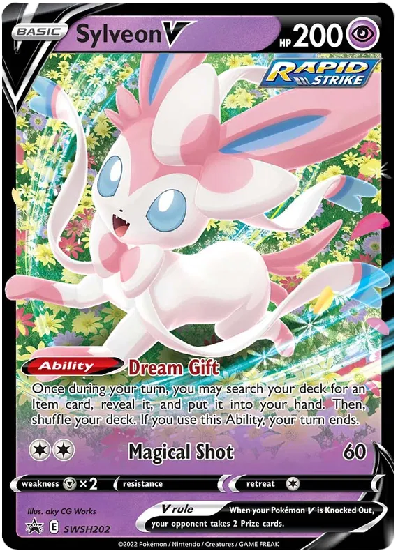 Sylveon V - Sword & Shield Promos #202