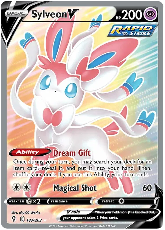 Sylveon V - Evolving Skies #183