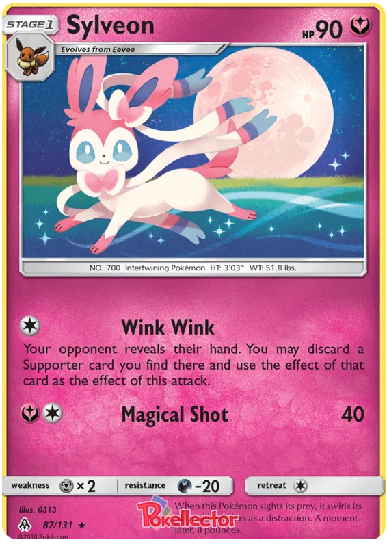 Sylveon - Forbidden Light #87