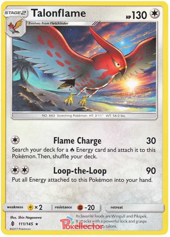 Talonflame - Guardians Rising #111