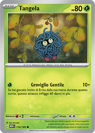 Tangela - Scarlatto & Violetto - 151 #114