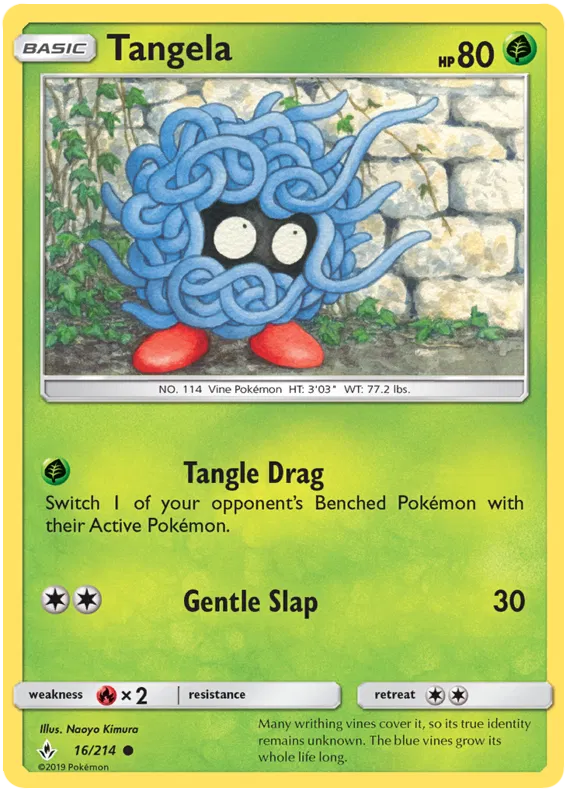 Tangela - Unbroken Bonds #16