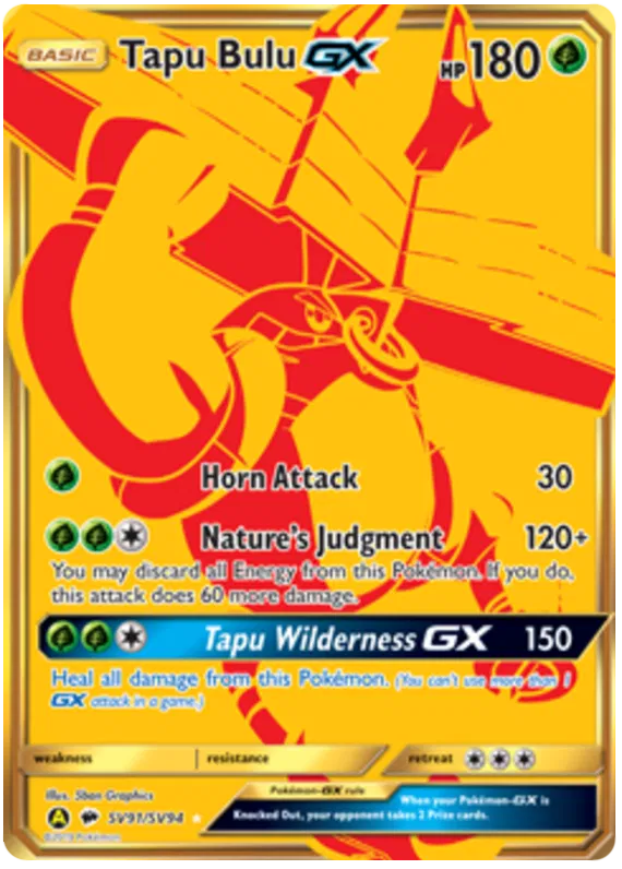 Tapu Bulu GX - Hidden Fates #91