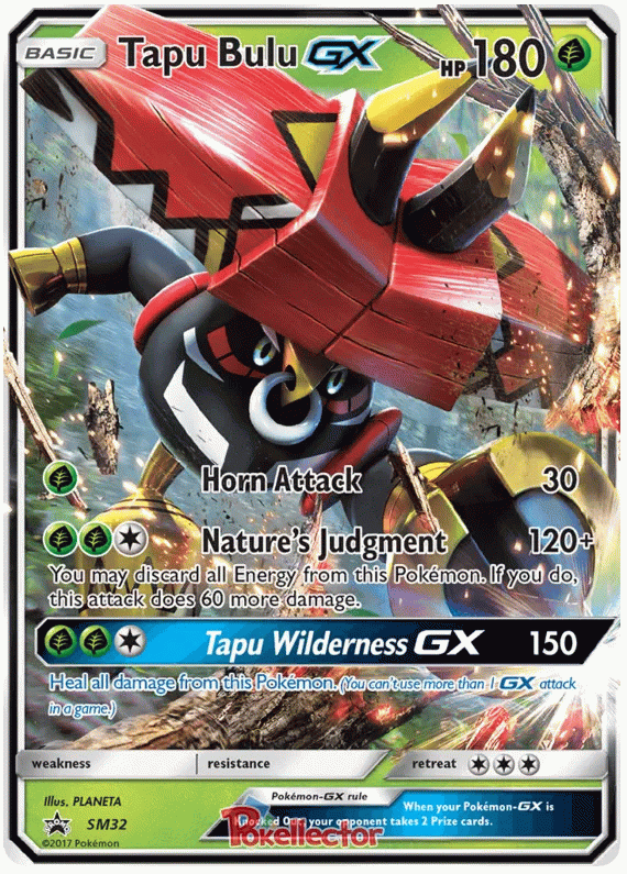 Tapu Bulu GX - Sun & Moon Promos #32