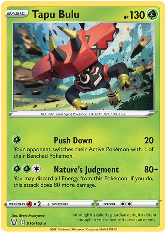 Tapu Bulu - Battle Styles #16