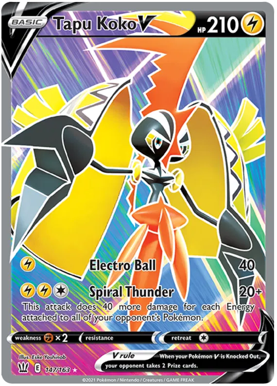 Tapu Koko V - Battle Styles #147