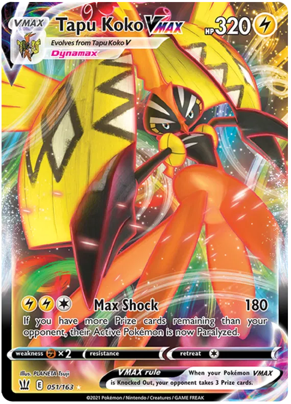 Tapu Koko VMAX - Battle Styles #51