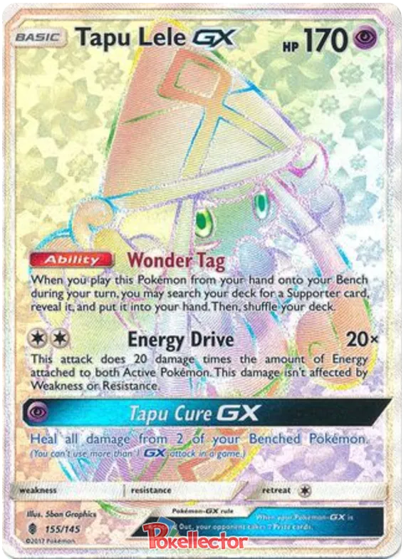 Tapu Lele GX - Guardians Rising #155