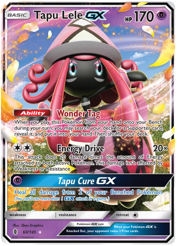 Tapu Lele GX - Guardians Rising #60