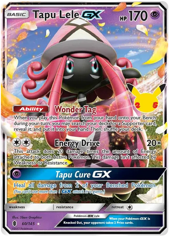 Tapu Lele GX (Celebrations Promo) - Guardians Rising #60