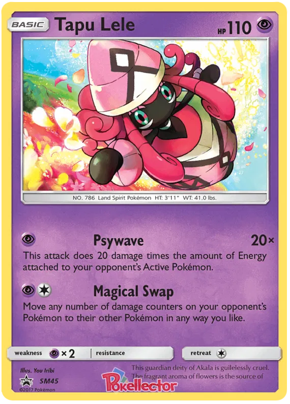 Tapu Lele - Sun & Moon Promos #45