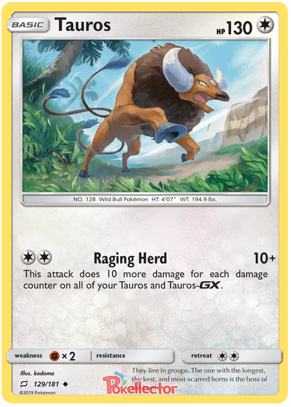 Tauros - Team Up #129