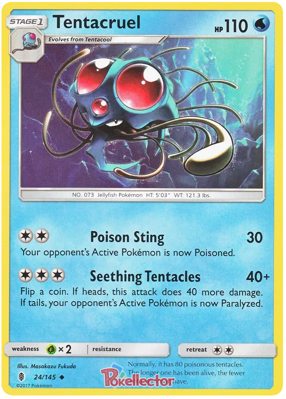 Tentacruel - Guardians Rising #24