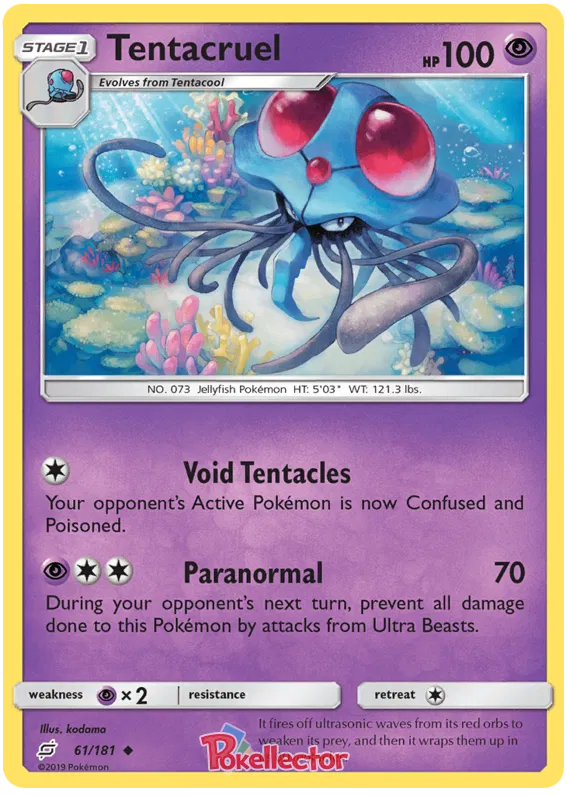 Tentacruel - Team Up #61