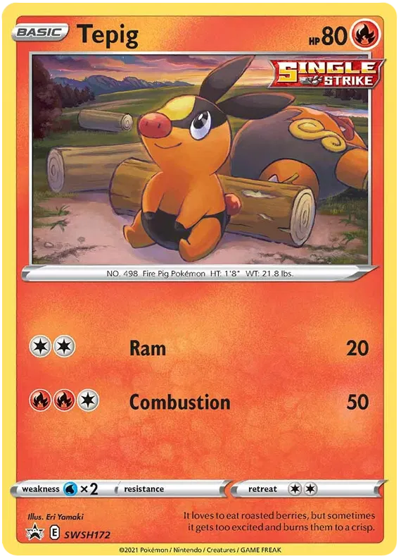 Tepig - Sword & Shield Promos #172