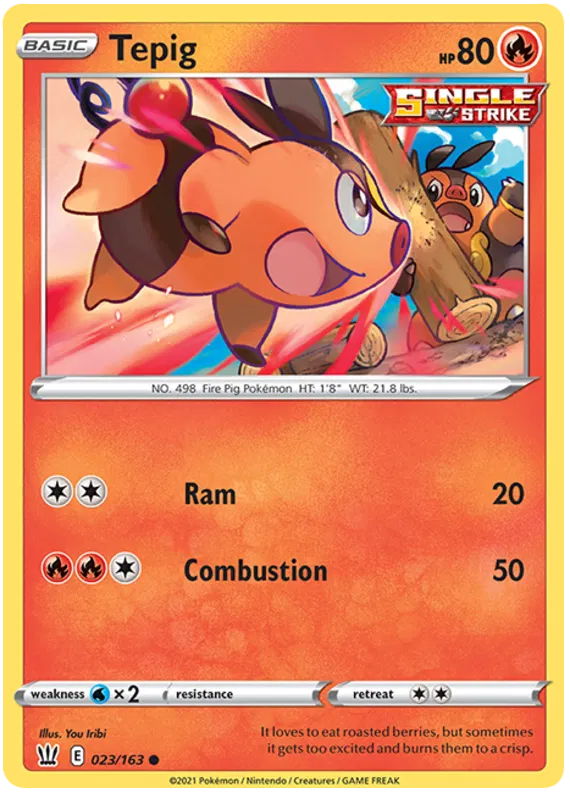 Tepig - Battle Styles #23