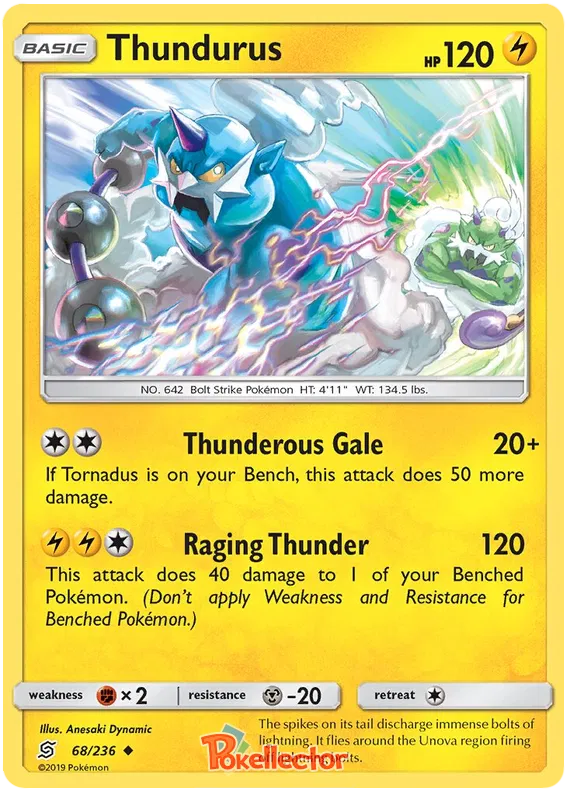 Thundurus - Unified Minds #68