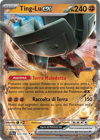 Ting-Lu ex - Evoluzioni A Paldea	 #127