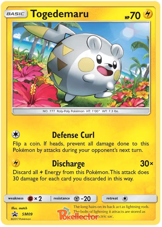 Togedemaru - Sun & Moon Promos #9