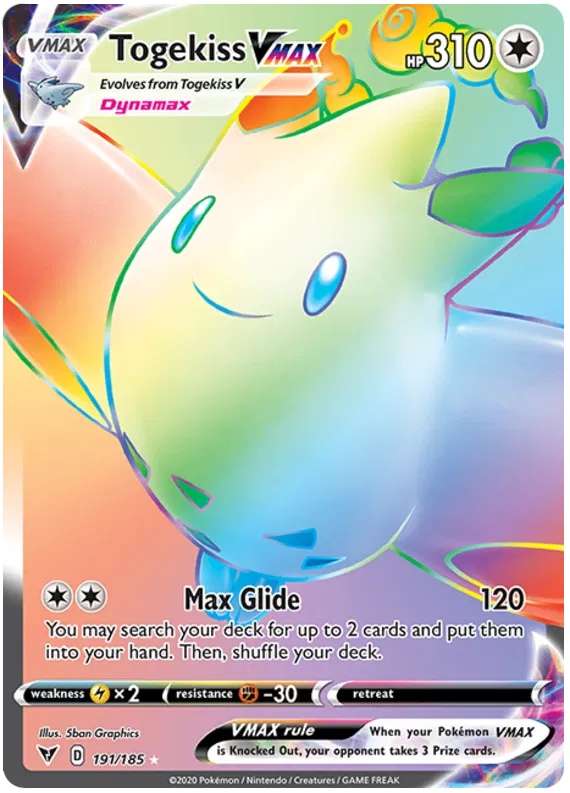 Togekiss VMAX - Vivid Voltage #191