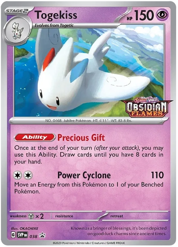 Togekiss - Scarlatto & Violetto Promos #38