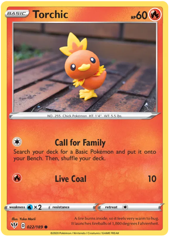 Torchic - Darkness Ablaze #22