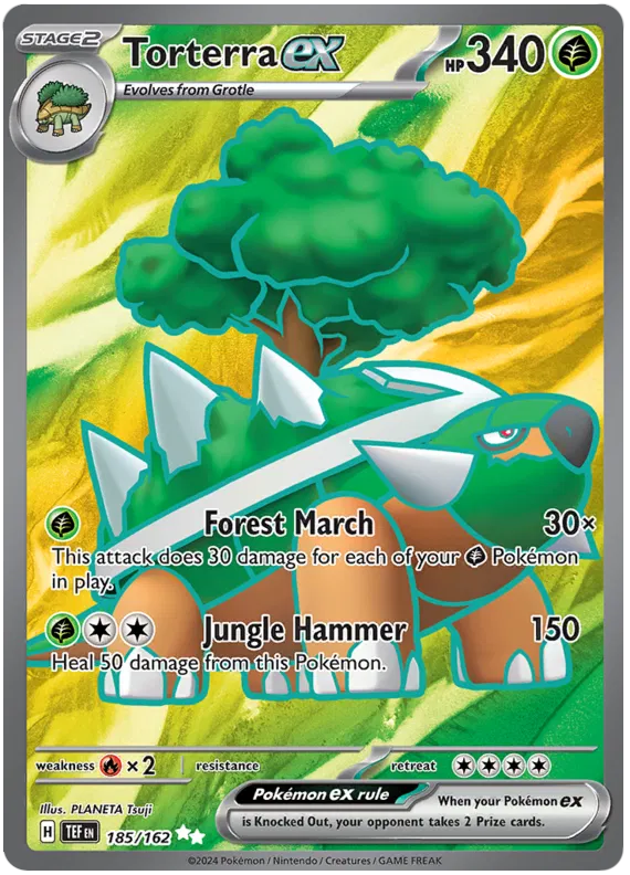 Torterra ex - Cronoforze #185