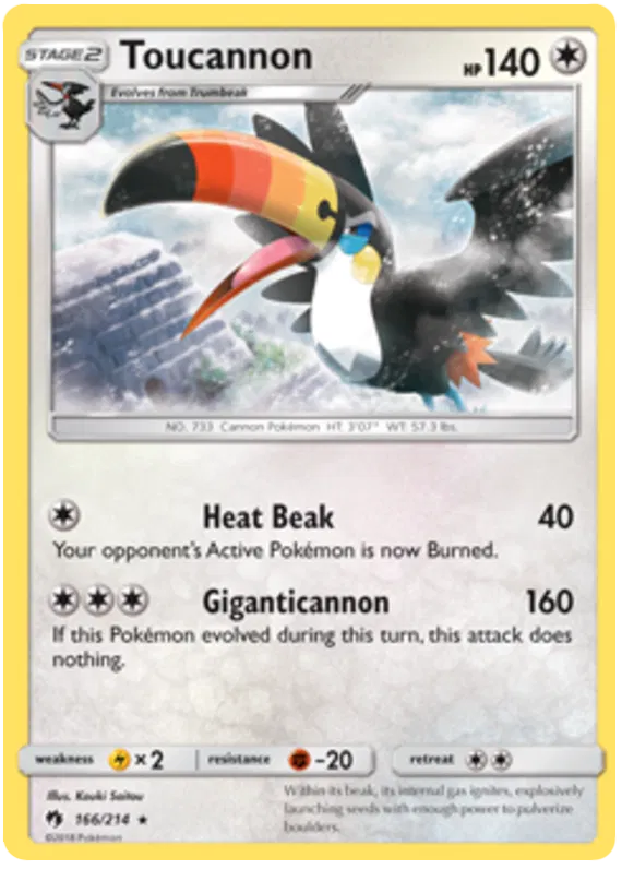 Toucannon - Lost Thunder #166