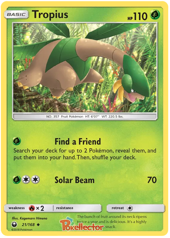 Tropius - Celestial Storm #21