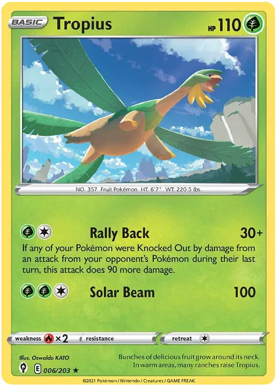 Tropius - Evolving Skies #6