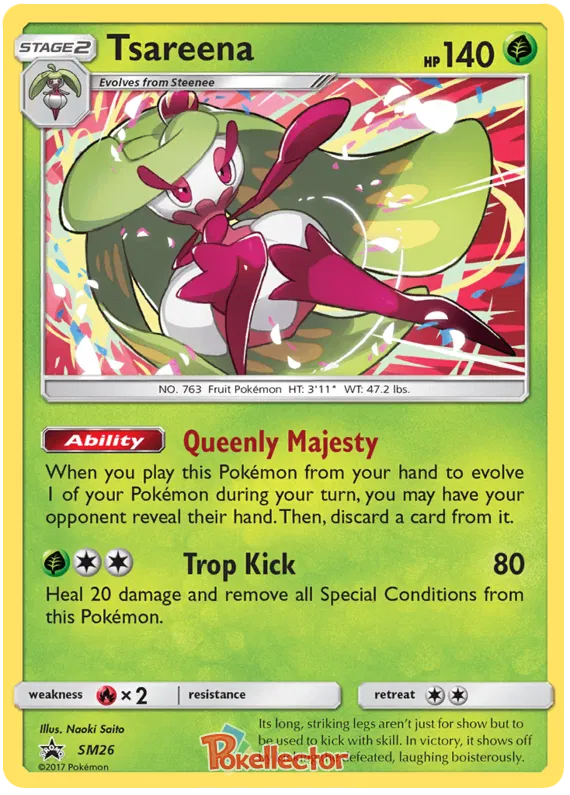 Tsareena - Sun & Moon Promos #26