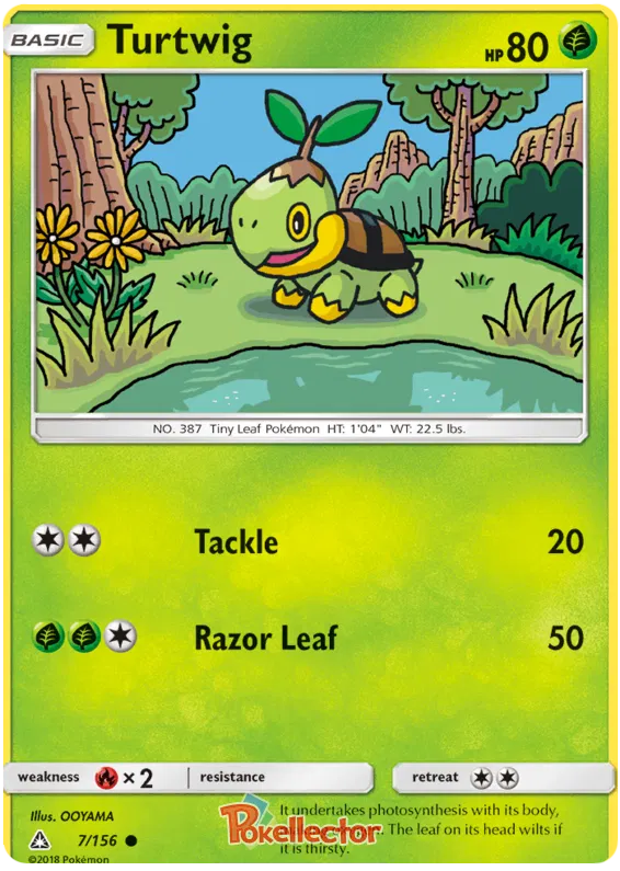 Turtwig - Ultra Prism #7