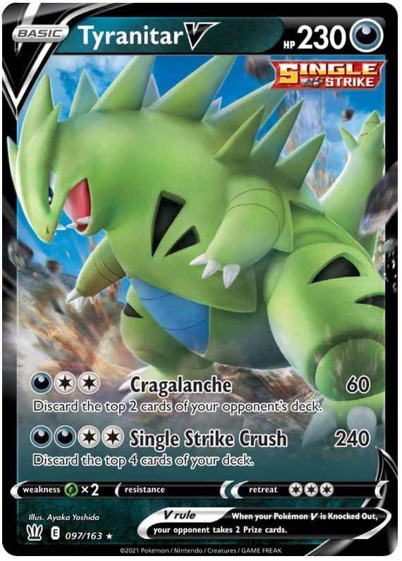 Tyranitar V - Battle Styles #97