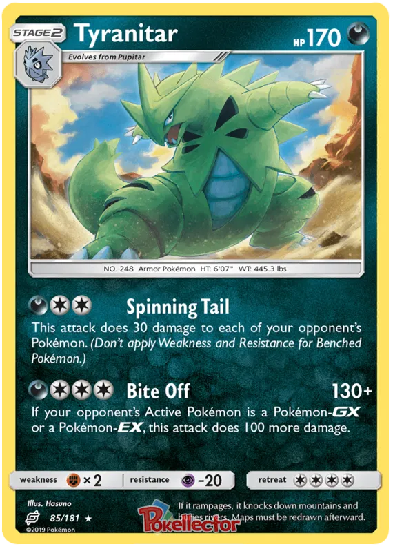 Tyranitar - Team Up #85