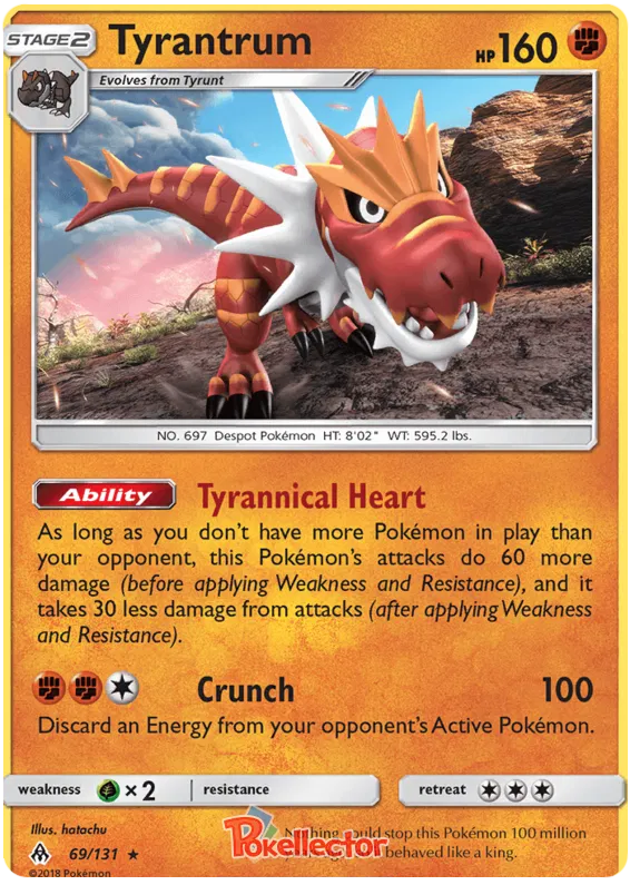 Tyrantrum - Forbidden Light #69