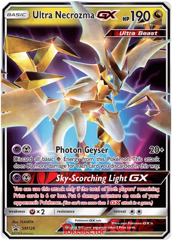 Ultra Necrozma GX - Sun & Moon Promos #126